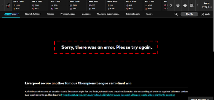 Optus-sport-geo-blocked
